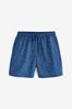 Raging Bull Blue Patterned Swim Shorts
