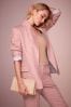 Pink Linen Blazer, Regular
