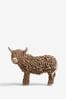 Brown Hamish the Highland Extra Large Ornament Cow, Extra Large Ornament