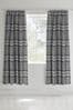 Catherine Lansfield Kelso Check Pencil Pleat Curtains
