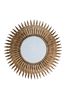 Gallery Home Gold Quill Feather Mirror