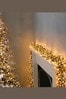 Premier Decorations Ltd White Clusters Timer 720 Christmas Line Lights
