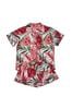 Minijammies Flamingo Print Short Sleeve Shorty Set