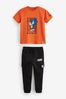 Orange/schwarz - Licensed Sonic T-Shirt und Jogginghose im Set (3-16yrs)
