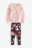 Baker by Ted Baker Bow Sweater and Floral Leggings Set