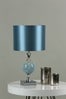 Dar Lighting Blue Elsa Table Lamp