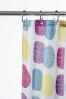 Croydex Textured Dots Shower Curtain