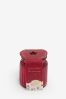 Red Festive Spice Scented Candle, Waxfill