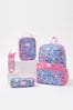 Smiggle Pink/Blue Giggle 4 Piece Bundle Bag