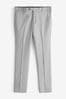 Light Grey Stretch Formal Trousers