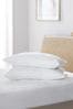 White Set of 2 Sleep In Comfort Pillows