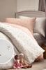 2 Pack Neutral Pink Ditsy Floral Duvet Cover and Pillowcase Set