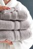 Charcoal Grey Luxury Pure Cotton Towel