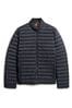 Superdry Blue Lightweight Short Puffer Coat