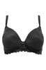 Pour Moi Black St Tropez Padded Non Wired T-Shirt Bra