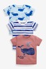 Blue Boat 3 Pack T-Shirts (3mths-7yrs)