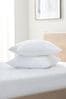 White Set of 2 Sleep In Comfort Pillows, Firm