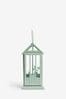 Green Greenhouse Shaped Lantern