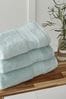 Laura Ashley Luxury Besticktes Handtuch aus Baumwolle