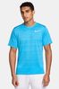 Nike Miler Dri-fit Lauf-T-Shirt mit UV-Schutz