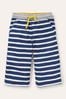 Boden Stripe Blue Jersey Baggies Shorts
