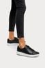 Black FitFlop™ Rally Leather Sneakers