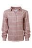 Tog 24 Pink Faded Check Rianne Flannel Shirt