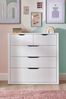 White Compton Kids 5 Drawer Chest of Drawers