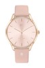 Tommy Hilfiger Watch With Pink Leather Strap