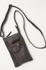 FatFace Black Essie Multi Zip Phone Bag
