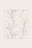 Dove Grey Laura Ashley Pussy Willow Wallpaper Sample