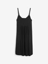 Black Maternity Nursing Nightie Slip