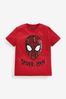 Spiderman, Rot - Lizenziertes T-Shirt mit Wendepailletten (3-14yrs)