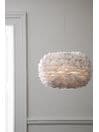 Lipsy Grey Feather Ceiling Light Shade