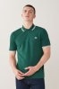 Rose Pink/Black Fred Perry Mens Twin Tipped Polo Shirt