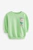 Bright Green Sweatshirt (3mths-7yrs)