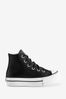 Converse Junior All Star Eva Lift Leather Trainers