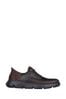 Skechers Brown Garza Gervin Slip In Shoes