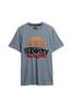 Blue Superdry Great Outdoors Graphic T-Shirt