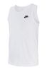 Nike White Club Vest