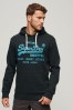 Superdry Blue Neon VL Hoodie