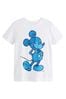 White License Mickey Mouse Graphic T-Shirt