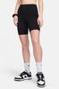 Nike Black One Dri-FIT High-Waisted 8" Cycling Shorts