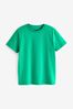 Neutral Cement Cotton Short Sleeve T-Shirt (3-16yrs)