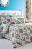 Dreams & Drapes Blue Marinelli Floral Duvet Cover And Pillowcase Set