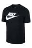 <span>Schwarz</span> - Nike Icon Futura T-Shirt