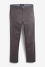 Berry Red Stretch Chino Trousers, Slim Fit