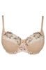 White Pour Moi Sofia Embroidered Side Support Bra