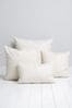 White Feather Cushion Pad