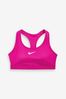 Nike Fushsia Pink Dri-FIT Medium Swoosh Support Padded Bra